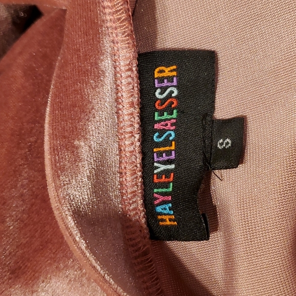 Hayley Elsaesser Red Blush Scorpion Velour Sweatshirt - Picture 9 of 9